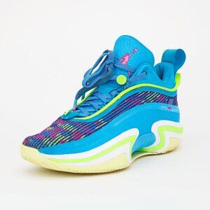 Air Jordan 36 Low Luka Doncic PF Laser Blue Green DN4195-430: Size 8.5